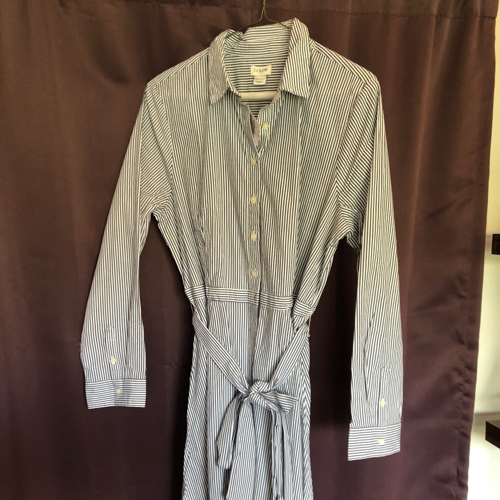 Striped JCrew Factory dress